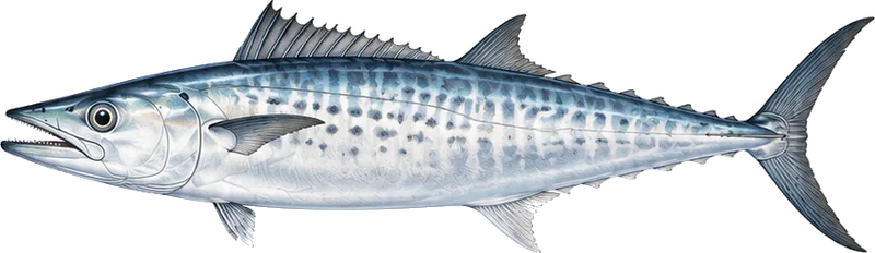Sierra mackerel, a common catch on short trips inside Banderas Bay