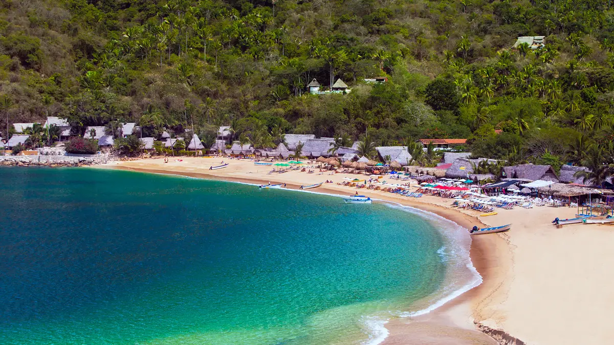 Puerto Vallarta Yelapa beach & waterfall